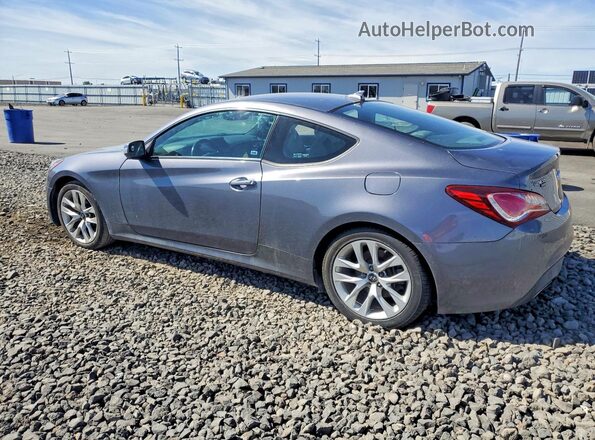 KMHHT6KJ5GU136707 2016 HYUNDAI GENESIS Charcoal Rear left