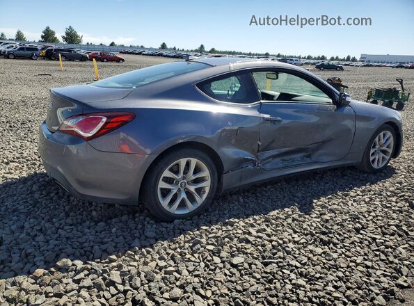 KMHHT6KJ5GU136707 2016 HYUNDAI GENESIS Charcoal Rear right