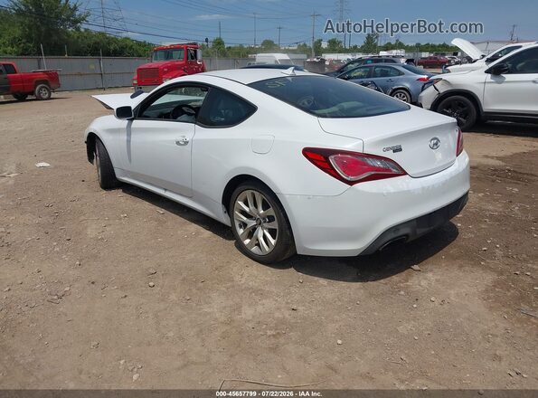 KMHHT6KJ6GU134089 2016 HYUNDAI GENESIS White Rear left