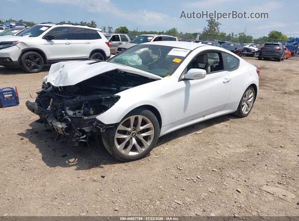 KMHHT6KJ6GU134089 2016 HYUNDAI GENESIS White Front left
