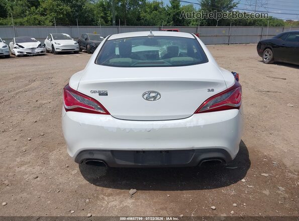 KMHHT6KJ6GU134089 2016 HYUNDAI GENESIS White 