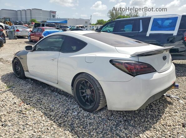 KMHHT6KJ6GU136537 2016 HYUNDAI GENESIS White უკანა მარცხენა
