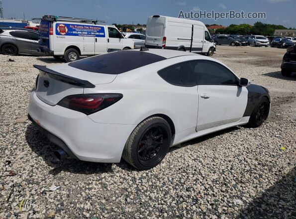 KMHHT6KJ6GU136537 2016 HYUNDAI GENESIS White უკანა მარჯვენა