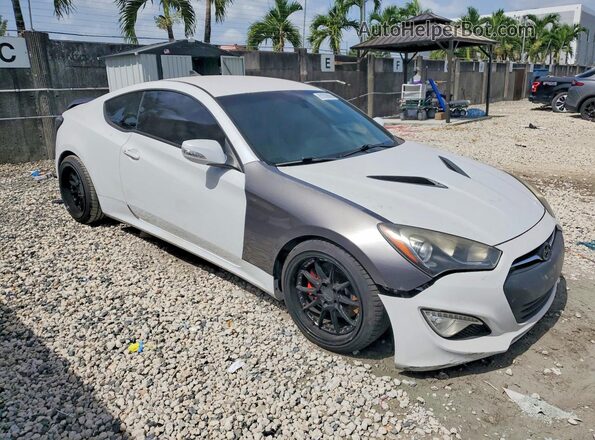 KMHHT6KJ6GU136537 2016 HYUNDAI GENESIS White წინა მარჯვენა
