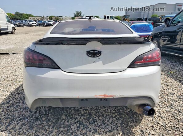 KMHHT6KJ6GU136537 2016 HYUNDAI GENESIS White უკანა ხედი