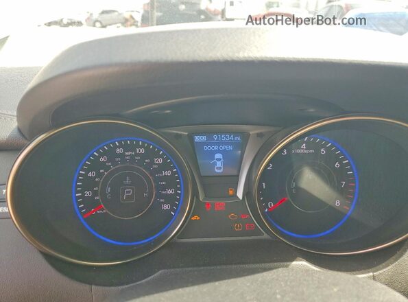 KMHHT6KJ6GU136537 2016 HYUNDAI GENESIS White ხელსაწყოთა პანელის ხედი