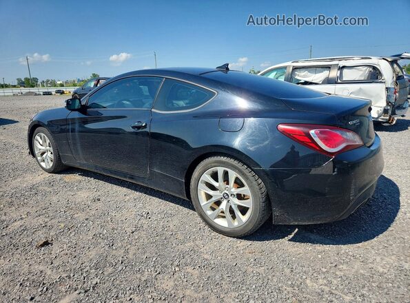 KMHHU6KJ2GU133275 2016 HYUNDAI GENESIS Black Tył lewy