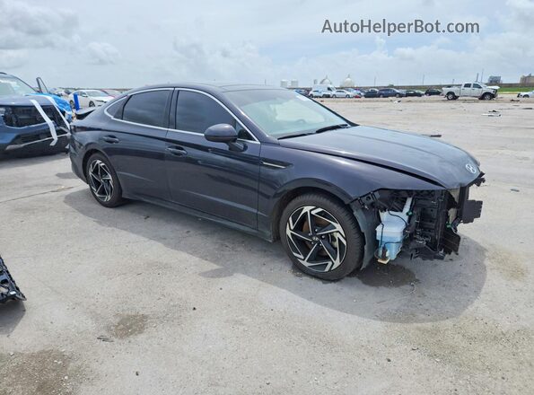KMHL14JA0RA424807 2024 HYUNDAI SONATA Black Delantero derecho