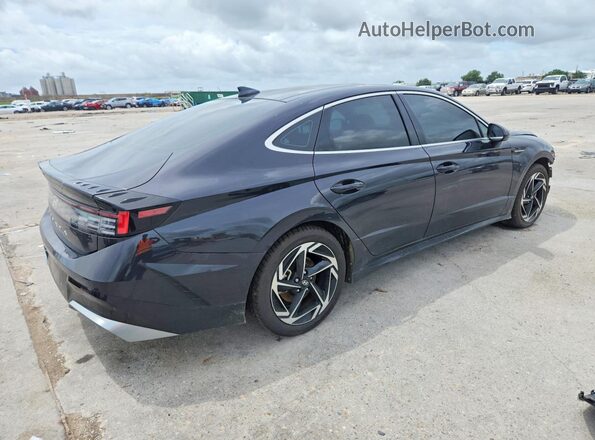 KMHL14JA0RA424807 2024 HYUNDAI SONATA Black Trasero derecho