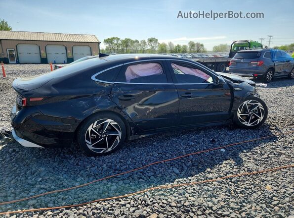 KMHL14JA1SA439256 2025 HYUNDAI SONATA Черный Задняя правая четверть