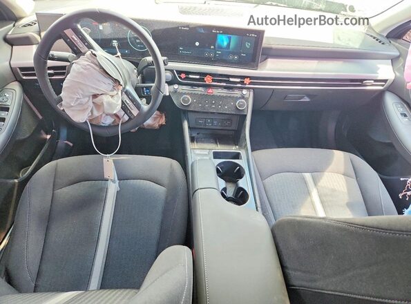 KMHL14JA1SA439256 2025 HYUNDAI SONATA Черный Вид панели приборов