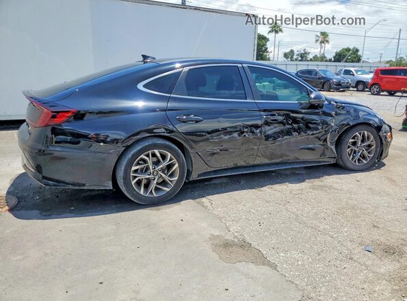 KMHL14JA2MA144573 2021 HYUNDAI SONATA Black Задня права чверть