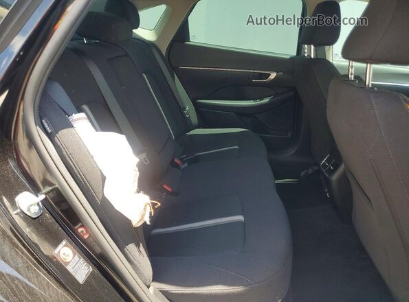 KMHL14JA2MA144573 2021 HYUNDAI SONATA Black Вид задніх сидінь