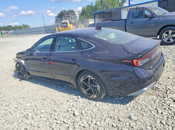 KMHL14JA2RA352184 2024 HYUNDAI SONATA Black უკანა მარცხენა