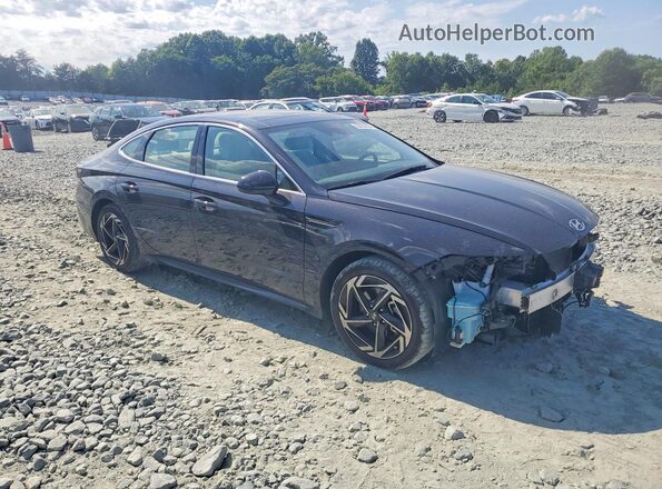 KMHL14JA2RA352184 2024 HYUNDAI SONATA Black წინა მარჯვენა