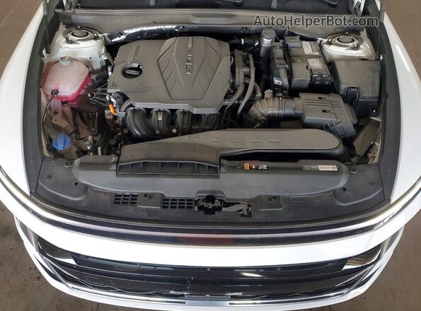 KMHL14JA2RA393205 2024 HYUNDAI SONATA White უკანა სალონის ხედი