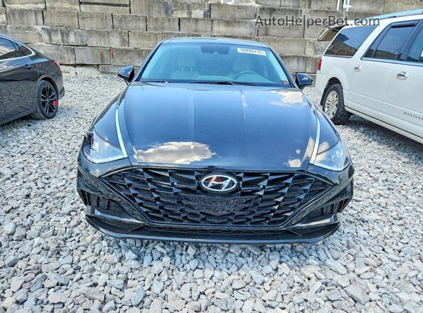 KMHL14JA3PA266153 2023 HYUNDAI SONATA Black Вид спереду