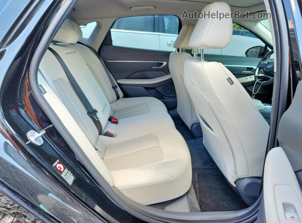 KMHL14JA3PA266153 2023 HYUNDAI SONATA Black Вид задніх сидінь