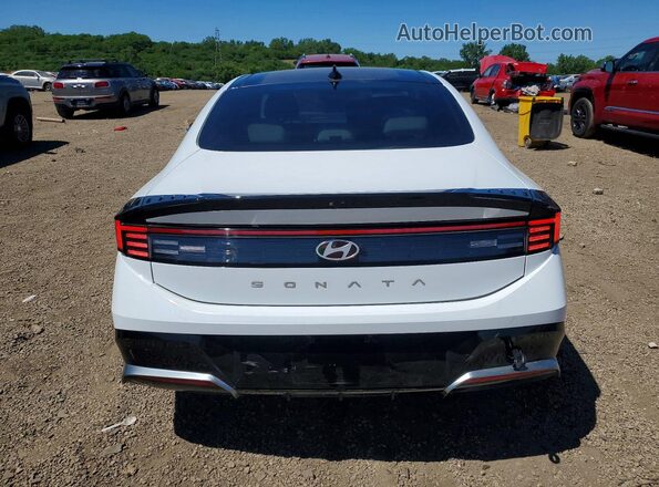 KMHL14JA3RA404535 2024 HYUNDAI SONATA White Rear view