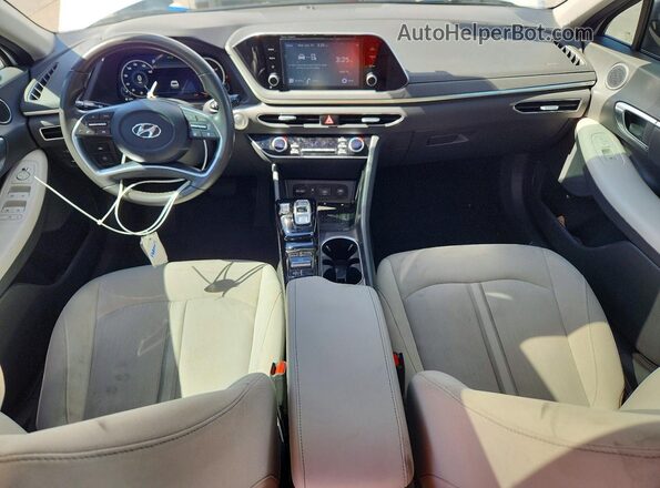 KMHL14JA5NA225293 2022 HYUNDAI SONATA White Vista del salpicadero