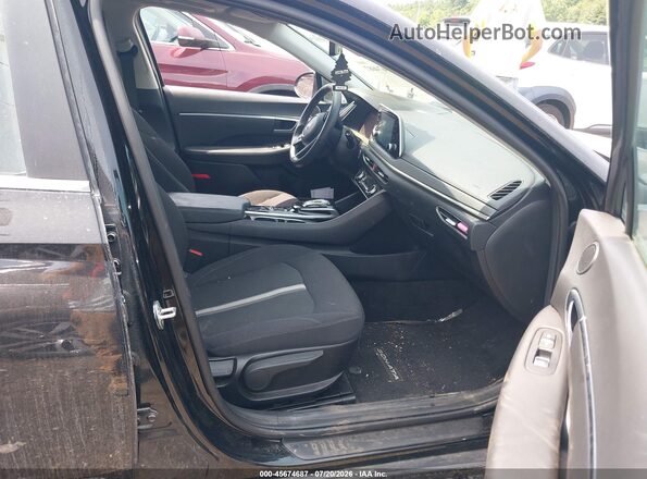 KMHL14JA6NA238876 2022 HYUNDAI SONATA Black Front interior view