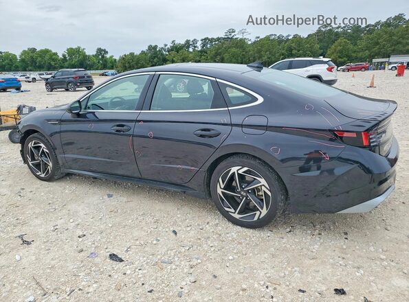 KMHL14JA9RA351260 2024 HYUNDAI SONATA Черный Задняя левая четверть