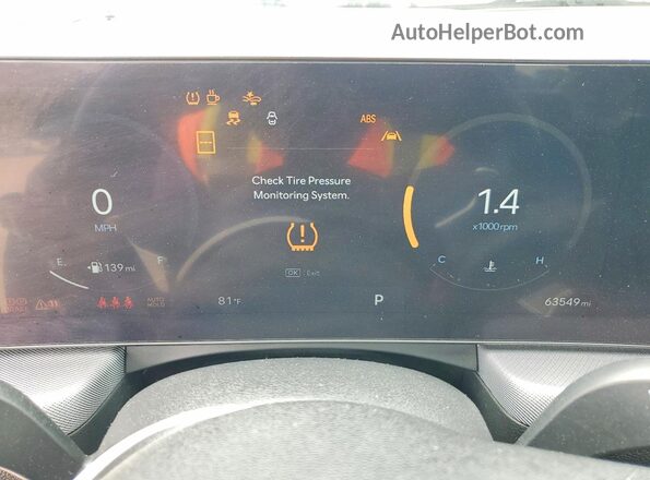 KMHL14JA9RA351260 2024 HYUNDAI SONATA Черный Вид щитка приборов