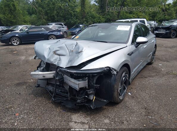 KMHL14JA9RA400005 2024 HYUNDAI SONATA Silver Front view