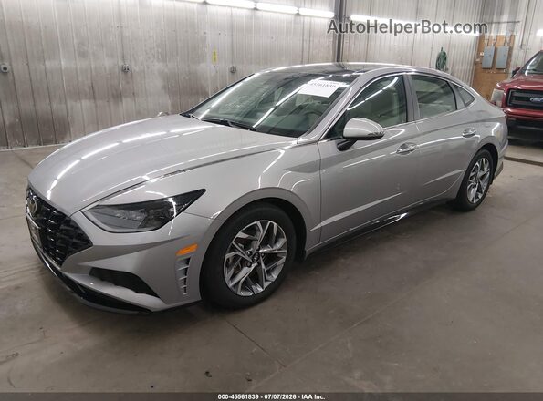 KMHL14JAXPA326378 2023 HYUNDAI SONATA Серый Передняя левая четверть