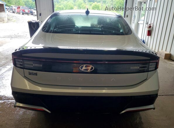 KMHL14JAXRA393307 2024 HYUNDAI SONATA Silver Вид ззаду