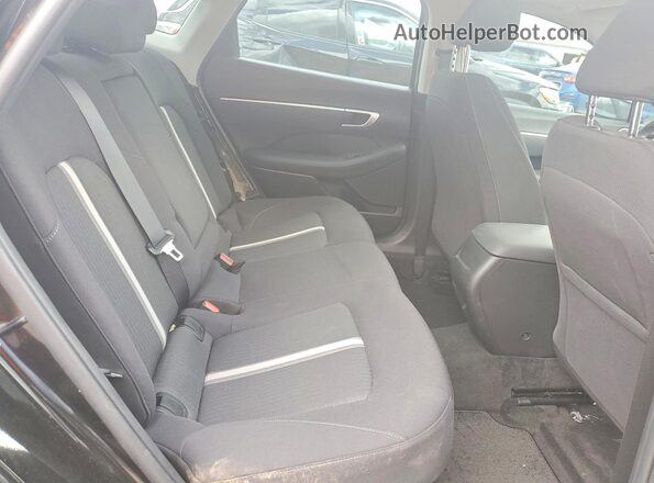 KMHL14JAXRA421364 2024 HYUNDAI SONATA Black Rear seats view