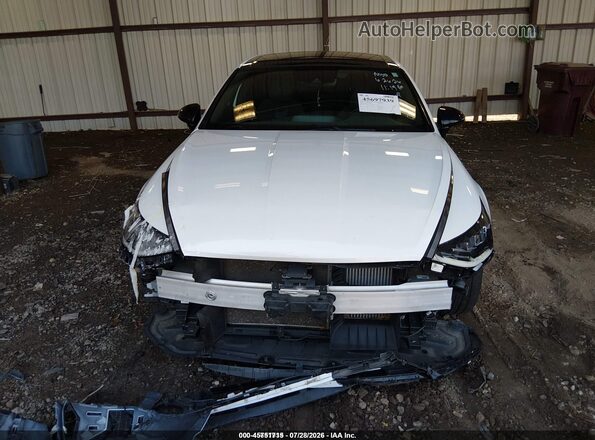 KMHL14JC0NA233612 2022 HYUNDAI SONATA White Widok zestawu wskaźników
