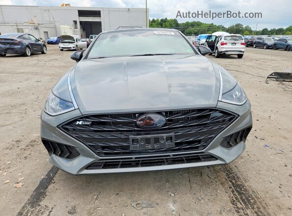 KMHL14JC3PA252206 2023 HYUNDAI SONATA Серый Вид спереди