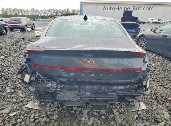KMHL14JC5NA246050 2022 HYUNDAI SONATA Gray Vista trasera