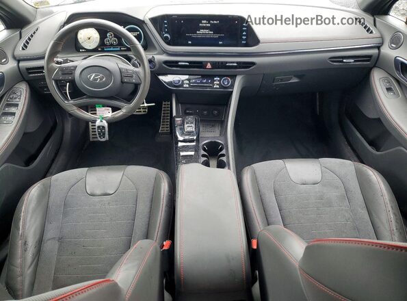 KMHL14JC5NA246050 2022 HYUNDAI SONATA Gray Vista del salpicadero