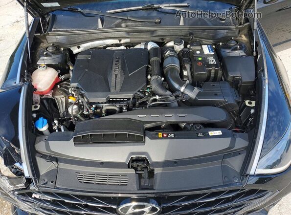 KMHL14JC5PA261313 2023 HYUNDAI SONATA Black Rear interior view