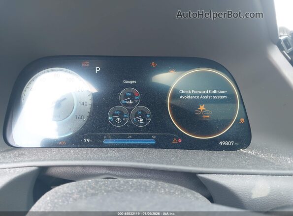KMHL14JC5PA327732 2023 HYUNDAI SONATA Gray Widok tylnych siedzeń