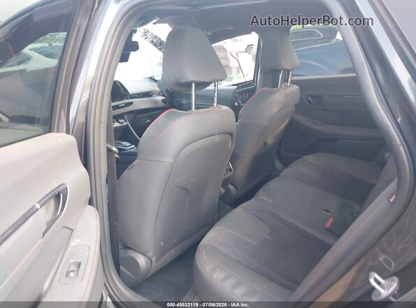 KMHL14JC5PA327732 2023 HYUNDAI SONATA Gray Widok naklejki z numerem VIN