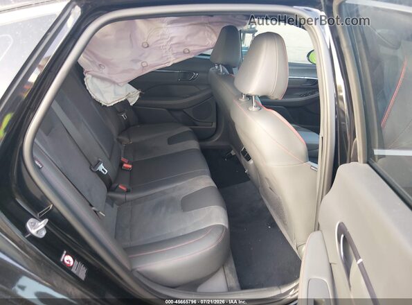 KMHL14JC7PA300600 2023 HYUNDAI SONATA Black VIN կոդի պիտակի տեսք