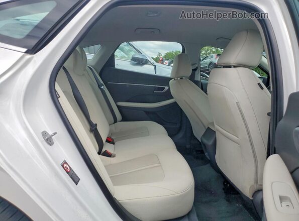 KMHL24JA2PA258882 2023 HYUNDAI SONATA Белый Вид задних сидений