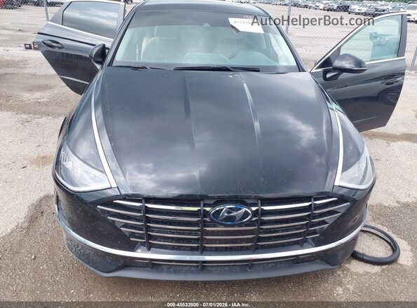 KMHL24JA2PA263788 2023 HYUNDAI SONATA Black Widok z przodu