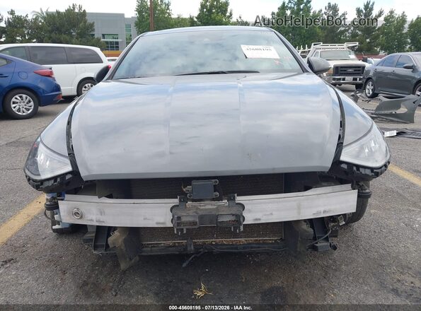 KMHL24JA3NA223359 2022 HYUNDAI SONATA Gray Front view