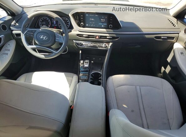 KMHL24JA5PA334174 2023 HYUNDAI SONATA Silver Вид панелі приладів