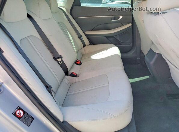 KMHL24JA5PA334174 2023 HYUNDAI SONATA Silver Вид задніх сидінь