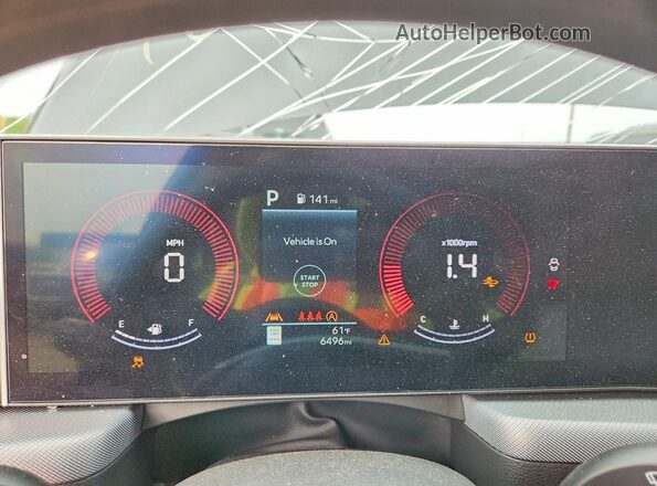 KMHL24JA8SA508408 2025 HYUNDAI SONATA Gray Vista del cuadro de instrumentos