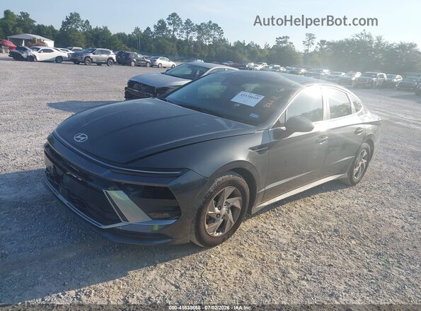 KMHL24JAXSA444906 2025 HYUNDAI SONATA Gray წინა მარცხენა ხედი სამი მეოთხედიდან