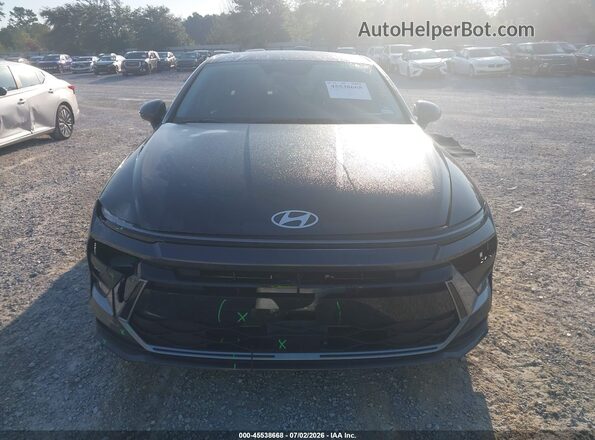 KMHL24JAXSA444906 2025 HYUNDAI SONATA Gray უკანა სალონის ხედი