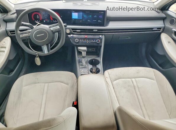 KMHL24JAXSA504425 2025 HYUNDAI SONATA Silver Widok deski rozdzielczej