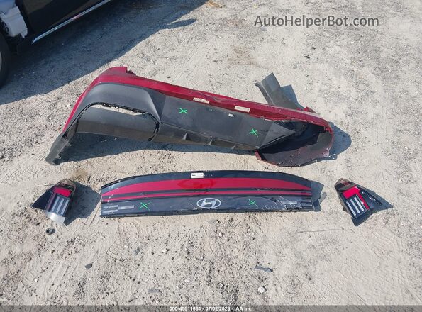 KMHL24JAXTA576095 2026 HYUNDAI SONATA Red Vista del cuadro de instrumentos