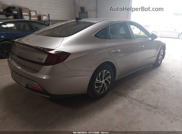 KMHL24JJ0MA028236 2021 HYUNDAI SONATA Серебряный Задняя правая четверть